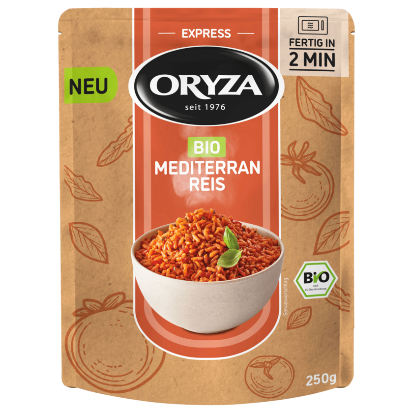 Oryza Bio Mediterran Reis 250g